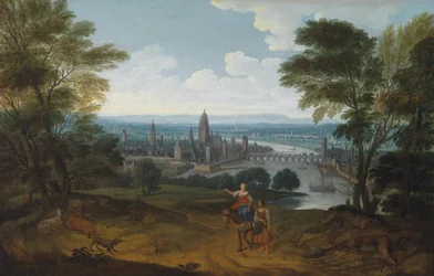 Frankfurt am Main from the West